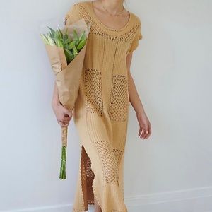 ISO * Free People Lost at Sea Midi Dress Medium